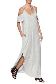 Cold Shoulder Maxi Dress