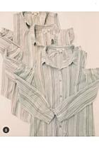  Birch Cold-shoulder Blouse