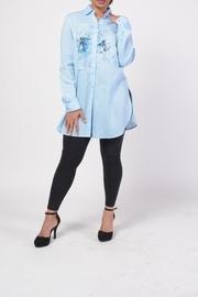  Patchwork Shirt Dress