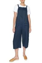  Navy Linen Overalls