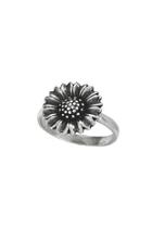  Stirling-silver Sunflower Ring