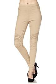  Tan Moto Jeggings