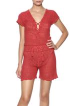  Interwoven Knit Playsuit