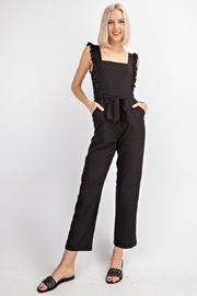  Ruffled Tencel Jumpsuit
