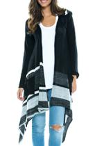  Long Draped Sweater