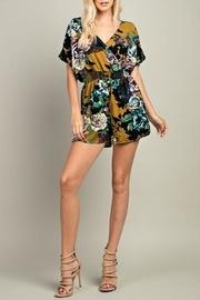  Fall Floral Romper