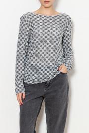  Pearl Edge Sweater Top