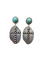  Natural Turquoise Earrings