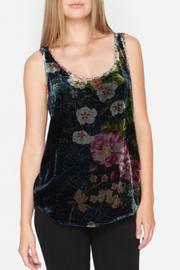 Velvet Floral Tank