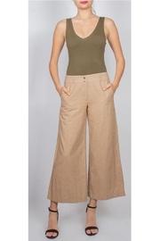  Camel Straight-leg Trouser