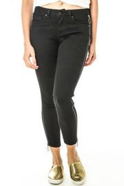  Exposed Zipper Jean