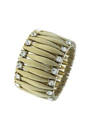  Crystal Lined Marquise-bracelet