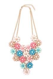  Multicolor Floral Necklace