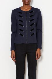  Velvet Scuba Zip-up Jacket