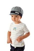  Blue/green Check Cap