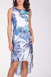  Floral Print Hi Low Cruise Dress