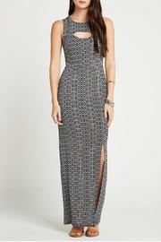  Printed Knit Maxi Dress