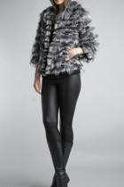  Knit Fur Jacket