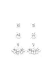  Crystal Earring Set