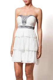  Strapless White Dress