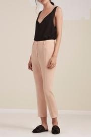  Front-seam Tapered Pants