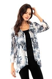  Burnout Hoodie Cardigan