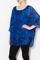  Batwing Floral Top