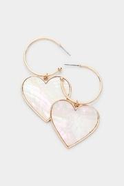  Pearl Heart Earrings