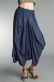  Navy Bubble Skirt