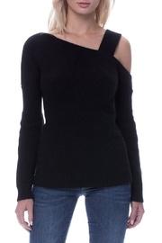  Single Cold Shoulder Sweater