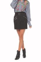  Belted Mini Skirt