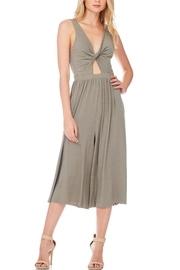  Twist-front Cutout Romper