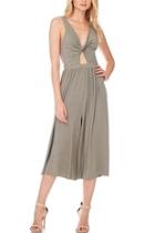  Twist-front Cutout Romper