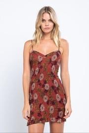  Smocking Floral Mini-dress