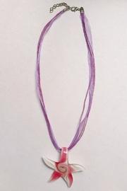  Murano-glass Silk Necklace