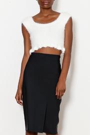 Slit Front Skirt