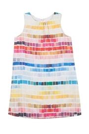  Colourful Printed Dress