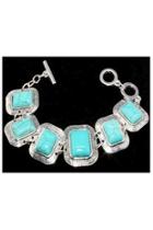  Tibet-silver Turquoise Bracelet