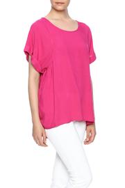  High Low Pink Top