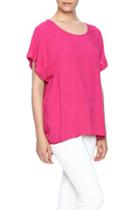  High Low Pink Top