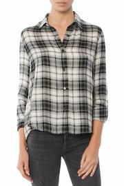  Calvin Plaid Top