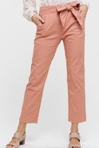  Peach Straight Pants