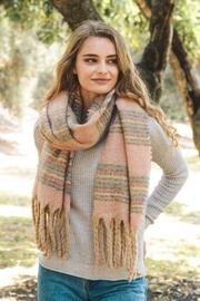  Multi-color Tassel Scarf