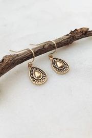  Gold Teardop Earrings