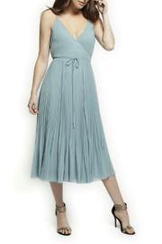  Thin Strap Pleated Dress