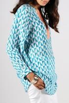  Blue Anjali Top