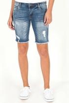  Fray Bermuda Shorts