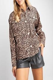  Corduroy Leopard Jacket