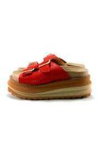  Red Platform Sandals