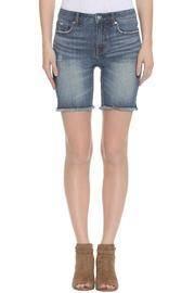  Raw Edge Jean Shorts